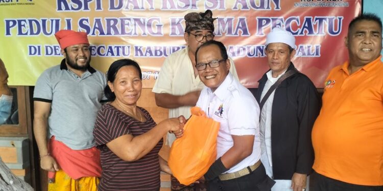 Peduli Partai Buruh kepada Korban Longsor di Bali