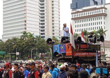 Aksi Aliansi Aksi Sejuta Buruh Hari Ini: Audiensi ke MK