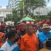 Aksi Unjuk Rasa Gerakan Buruh Jakarta Hari Ini di Balai Kota