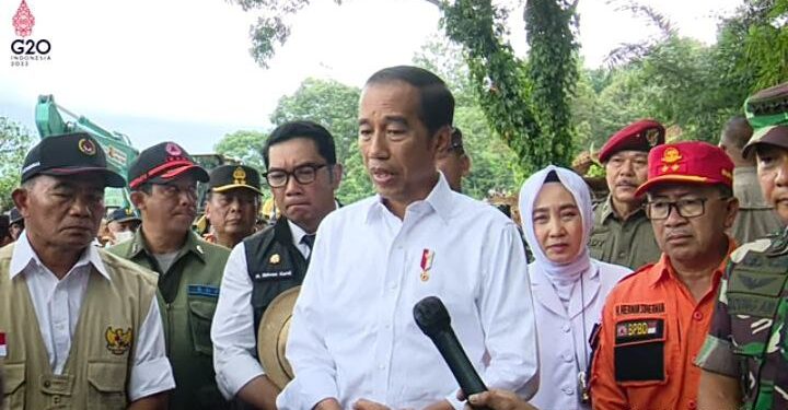 Presiden Singgung Pembangunan Rumah Anti Gempa di Cianjur