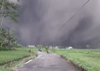 Gunung Semeru Erupsi