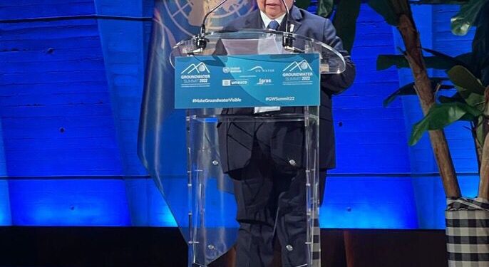 Menteri LHK Hadir di UN-Water Summit on Groundwater 2022 Paris