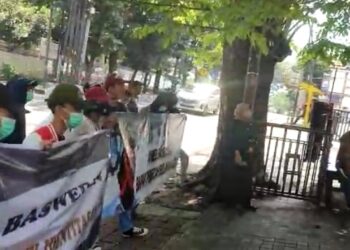 Sejumlah Orang Tolak Deklarasi Relawan Anies di Jakarta