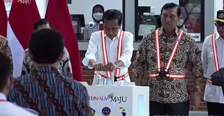 Peresmian Pengembangan Stasiun Manggarai Tahap I oleh Presiden Jokowi
