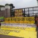 Aksi Massa di Depan Gedung DPR Menyoal RKUHP