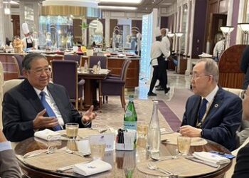 SBY Mengahadiri Global Summit di Riyadh, Bertemu Mantan Sekjen PBB Kenang Peran Indonesia