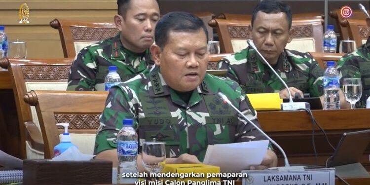 Komisi I DPR RI Setuju Laksamana Yudo Margono Sebagai Panglima TNI