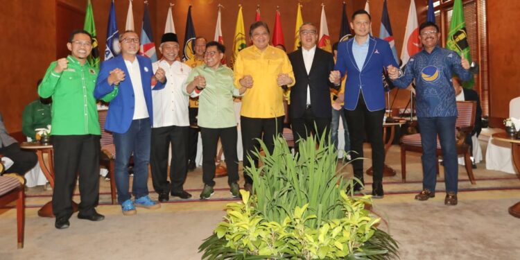 Delapan Pimpinan Parpol Tolak Pemilu Proporsional Tertutup