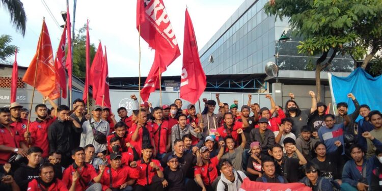 Mantan Pekerja Maruni Daya Sakti Melakukan Aksi Unjuk Rasa, Minta Dipekerjakan Kembali