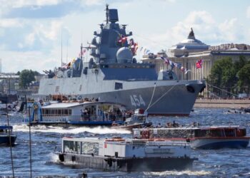 Kapal Perang Rusia Latihan Bersama China dan Afrika Selatan pada Februari