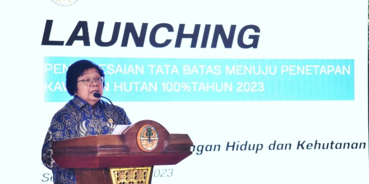 KLHK Berkomitmen dalam Penyelesaian Tata Batas Penetapan Kawasan Hutan di Tahun 2023
