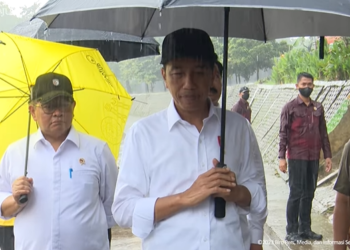 Presiden Jokowi Ungkap Perkembangan Normalisasi Kali Ciliwung