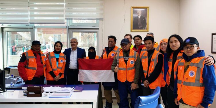 Anggota FMI Kirimkan Relawan ke Lokasi Bencana Turki hingga Akhir Februari