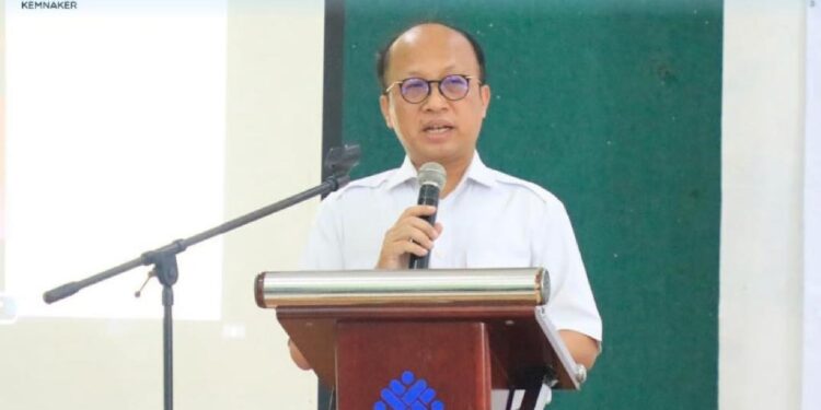 Sekjen Kemnaker RI Membuka Pelatihan Berbasis Kompetensi Angkatan I Tahun 2023