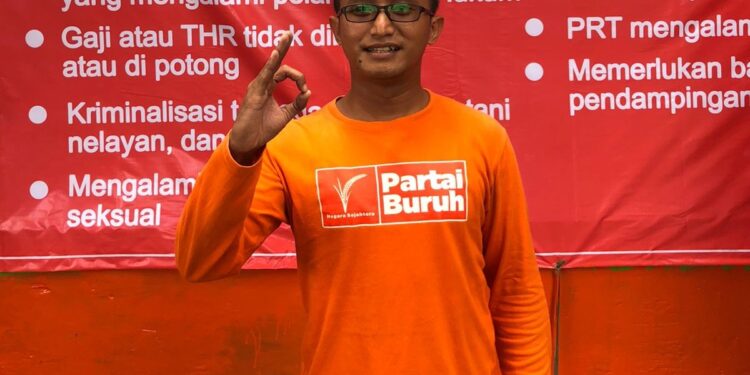 Posko Orange Partai Buruh Disebut Semangat Baru Mewujudkan Perubahan bagi Kaum Muda