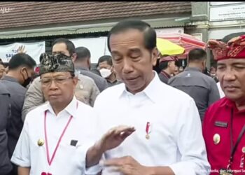 Harga Minyak Goreng dan Beras Naik, Kata Presiden saat Mengunjungi Pasar Baturiti