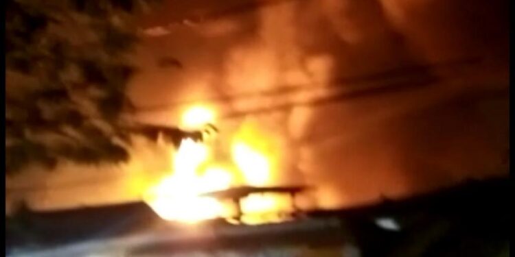 Pertamina Plumpang Jakarta Utara Meledak