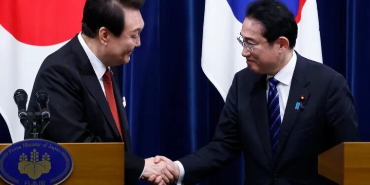 Jepang dan Korsel Bekerja Sama Menghadapi Tantangan Keamanan di Tengah Peluncuran Rudal Korut