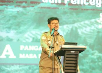 Mentan Sebut saat Ini Kita Dihadapkan Ancaman Krisis Pangan Global