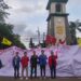 Aksi Unjuk Rasa Lima Organisasi Mahasiswa Memperingati HUT ke-149 Pandeglang