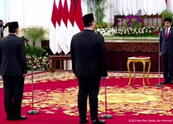Menpora dan Kepala BNPT Baru Dilantik Presiden