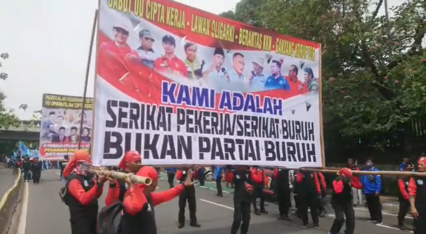 “Kami Adalah Serikat Pekerja/Serikat Buruh, Bukan Partai Buruh”, Bunyi ...