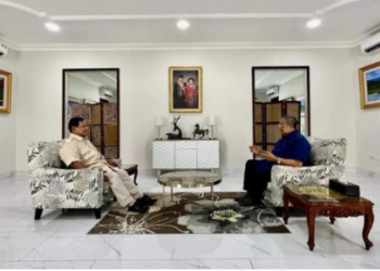 Prabowo Subianto Bertemu Susilo Bambang Yudhoyono di Pacitan