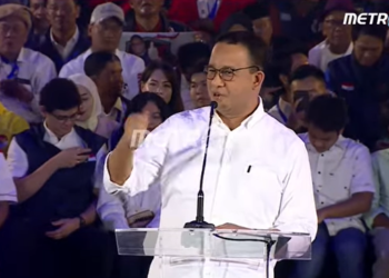 Temu Kebangsaan Relawan Anies Baswedan di Tennis Indoor Senayan