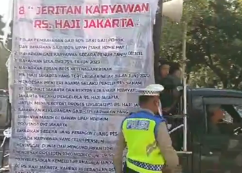 Aksi SP RSHJ di Kemenag: Berikut Tuntutannya