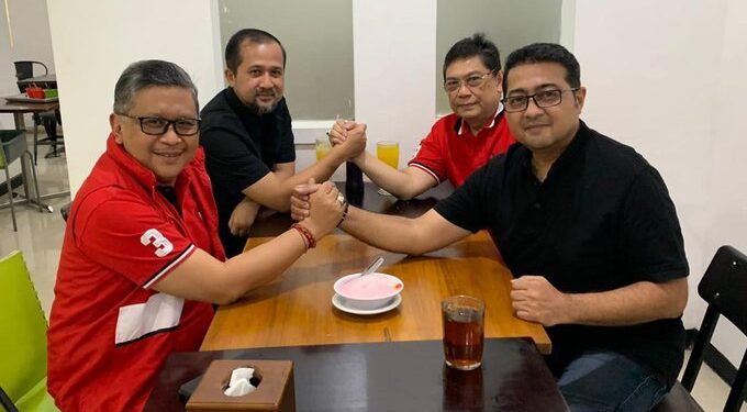 Pertemuan Sekjend PDI Perjuangan dengan Sekjend Partai Demokrat Membicarakan Ini