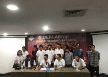 Deklarasi Poros Prabowo Presiden 2024 di Jakarta
