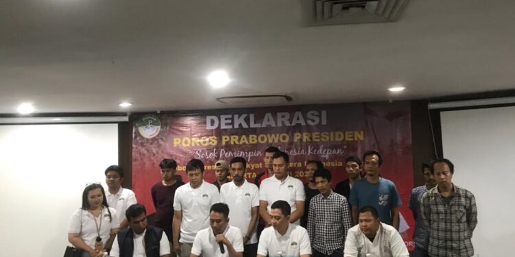 Deklarasi Poros Prabowo Presiden 2024 di Jakarta