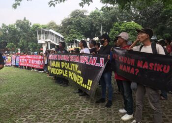Aliansi Rakyat Jelata Aksi di KPK, Singgung Upaya Kriminalisasi Anies