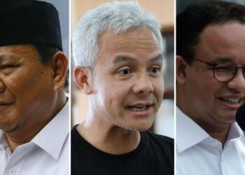 Elektabilitas Prabowo Unggul Dibanding Ganjar dan Anies