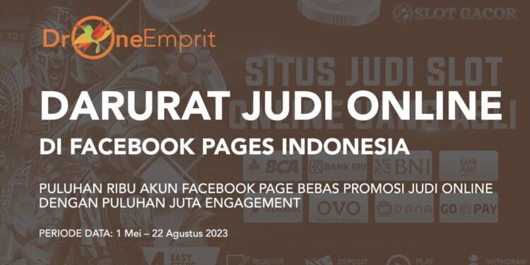 Darurat Judi Online di Facebook, Indonesia Juara 1