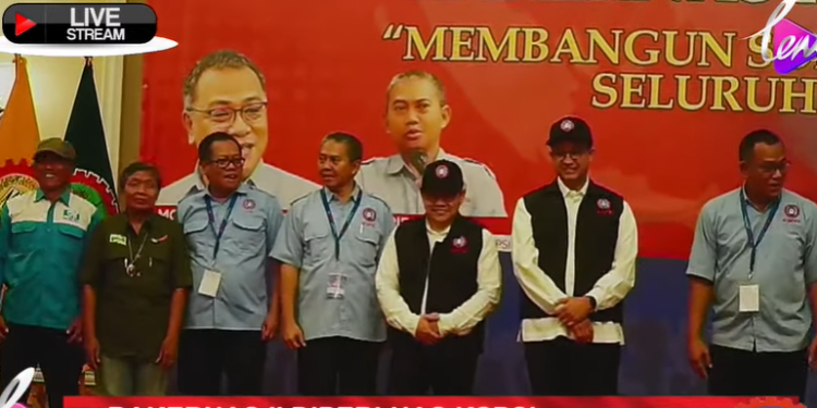 Anies Baswedan Mengucapkan Terima Kasih atas Dukungan KSPSI kepada Dirinya