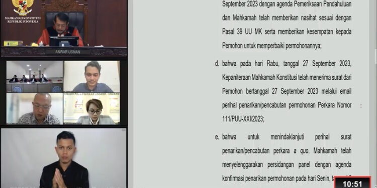 MK Tolak Batas Usia Capres/Cawapres, Ini Pertimbangannya