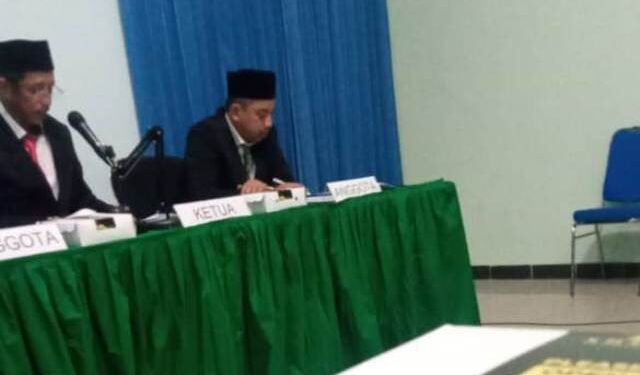 Sidang Perdana Gugatan Permohonan Eks PNS Dinas PUPR Bulungan di KIP