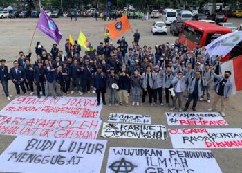BEM STIE IBS Memelesetkan Kabinet Indonesia Maju Menjadi Kabinet Indonesia Mundur