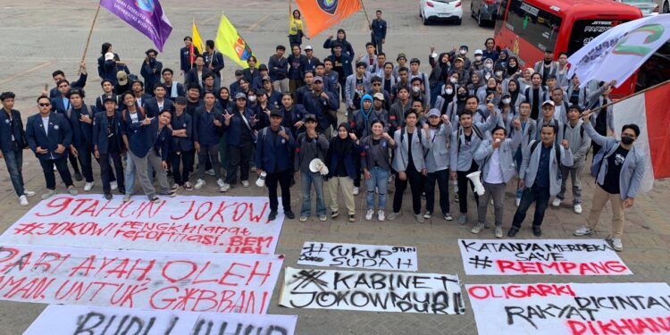 BEM STIE IBS Memelesetkan Kabinet Indonesia Maju Menjadi Kabinet Indonesia Mundur