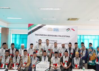 DDII Menyerahkan Bantuan untuk Palestina 2 Miliar Rupiah