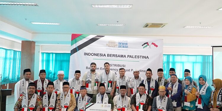 DDII Menyerahkan Bantuan untuk Palestina 2 Miliar Rupiah