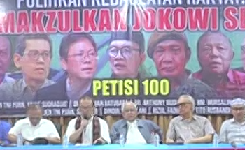 Dialog Petisi 100 Hari Ini di Gedung Juang Bicara soal Pemakzulan