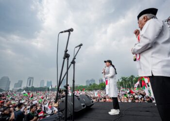 Puan Maharani di Aksi Bela Palestina, Desak Israel Hentikan Agresi Militernya terhadap Palestina