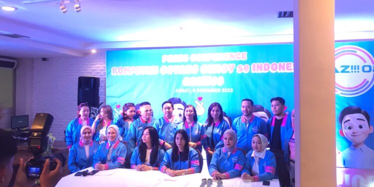 Kompetisi Goyang Gemoy se-Indonesia Relawan GAZ 08 Ingin Redam Tensi Jelang Pemilu