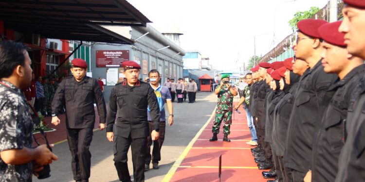 Kanwil Kemenkumham DKI Jakarta Apel Siaga Serentak Jelang Nataru