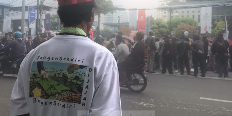 Warga Sukamulya Menunjukkan Konsistensi Perjuangan Hak atas Tanah di Kemenkeu dan Istana Negara