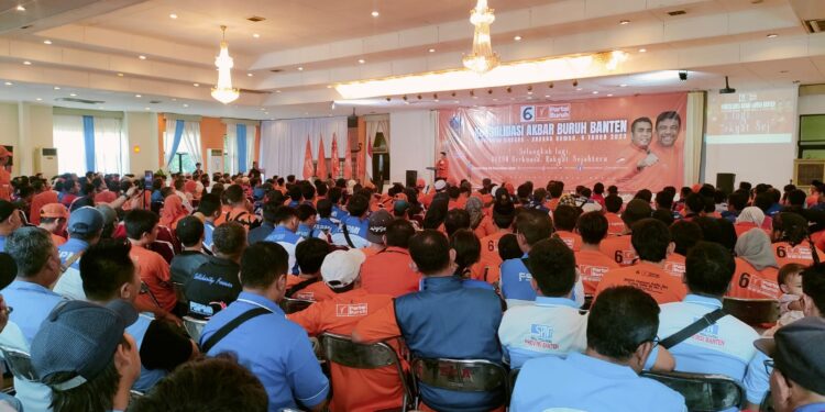 Hampir Satu Juta Buruh se-Provinsi Banten Dipastikan Mendukung Partai Buruh dalam Pemilu 2024
