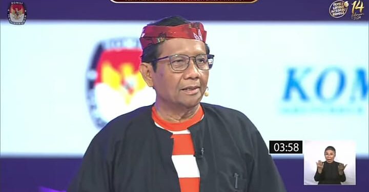 Visi Misi dan Program Kerja Lengkap Mahfud pada Debat Cawapres Pemilu Tahun 2024