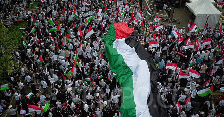 Delapan Tuntutan Aksi Stop The War On Gaza Depan Dubes AS